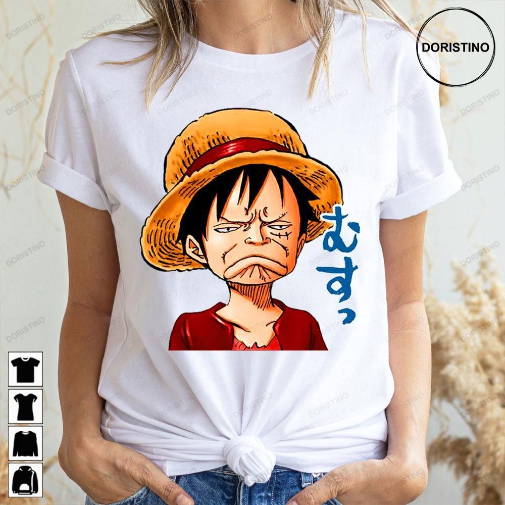 Funny Face Luffy One Piece Awesome Shirts